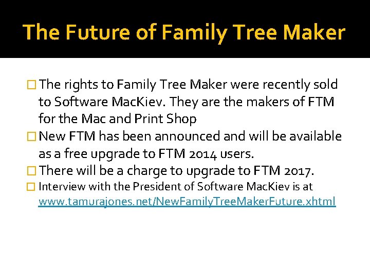 How to make a family tree